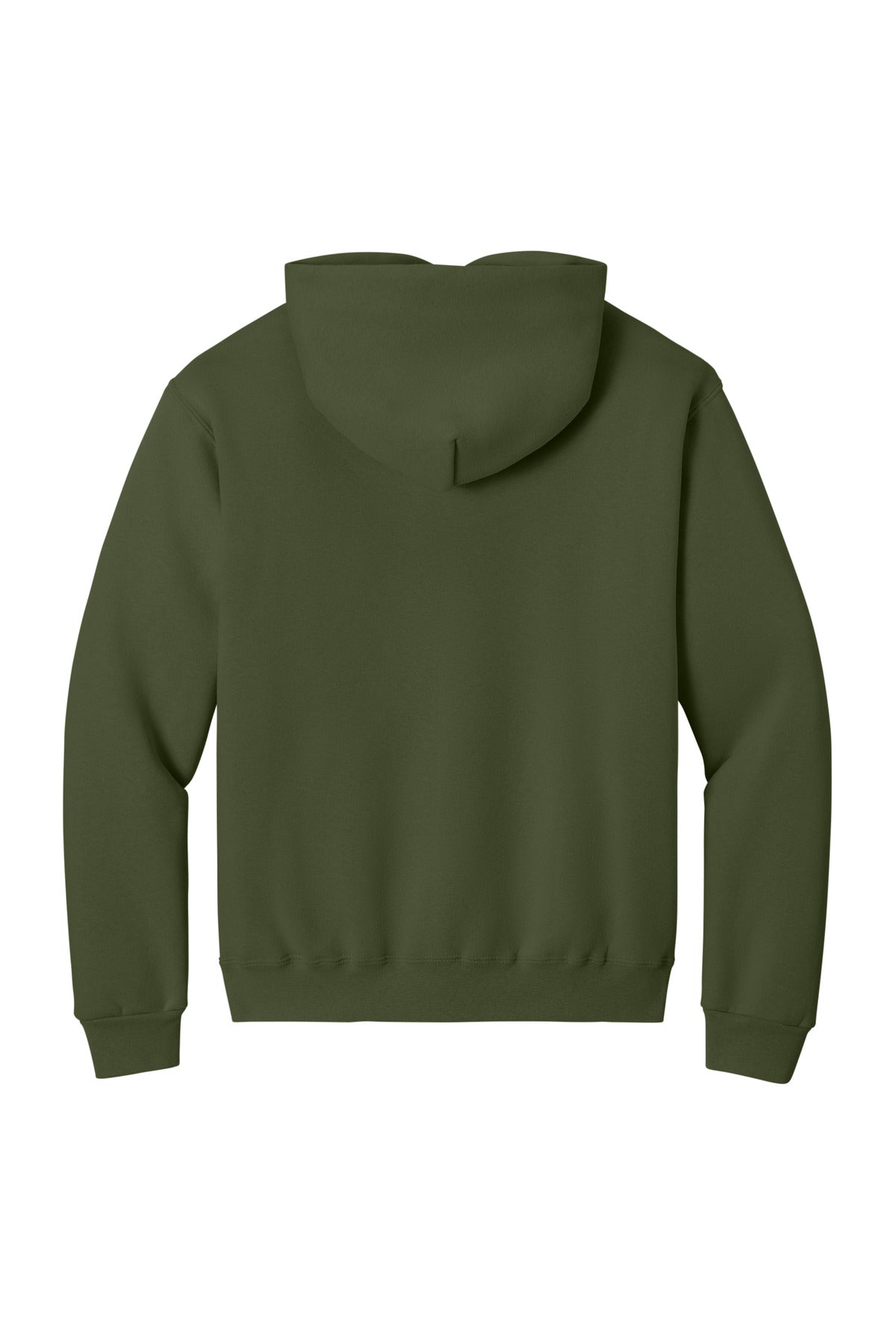 Jerzees Rugged Unisex Hooded Sweatshirt - Military Green