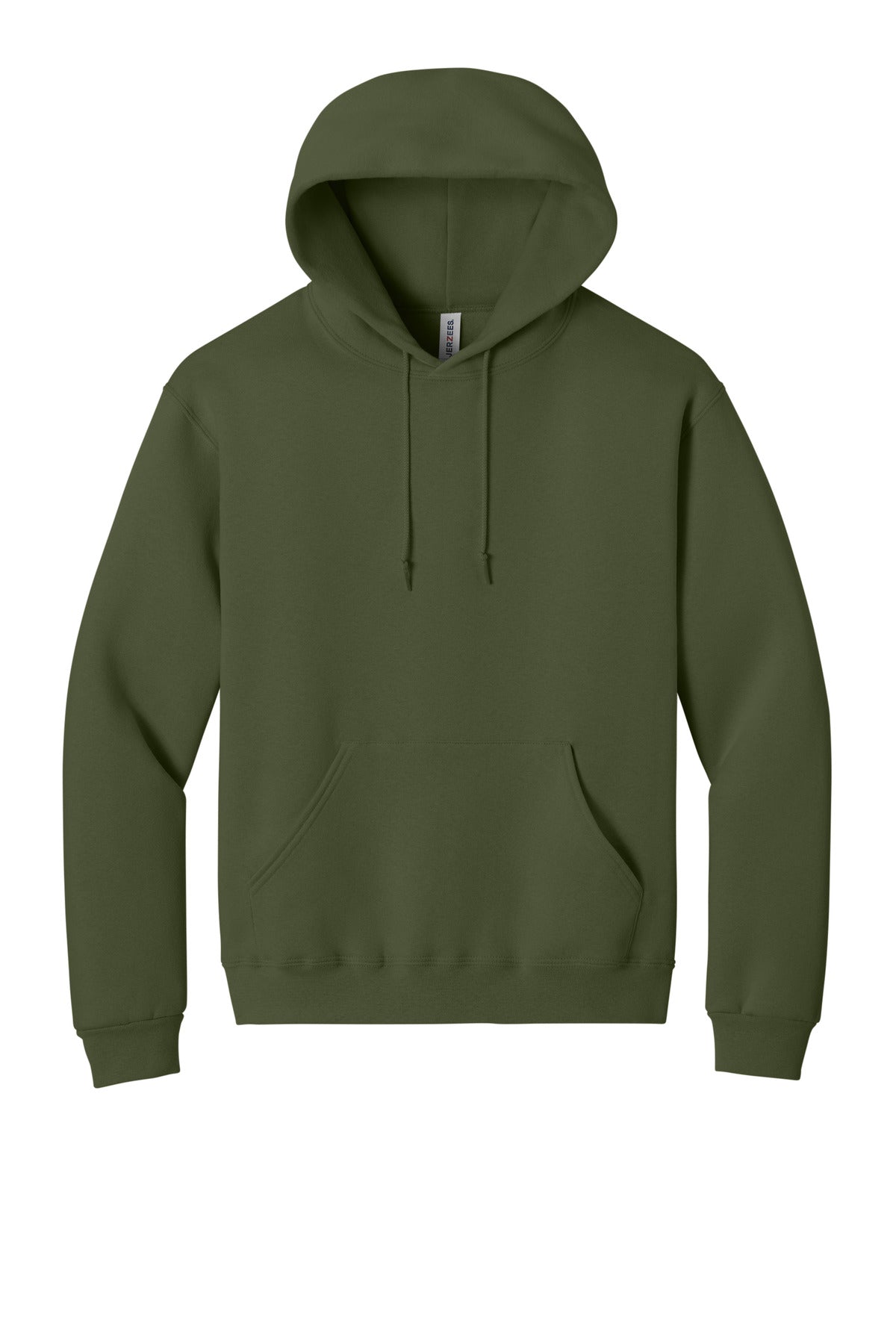 Jerzees Rugged Unisex Hooded Sweatshirt - Military Green