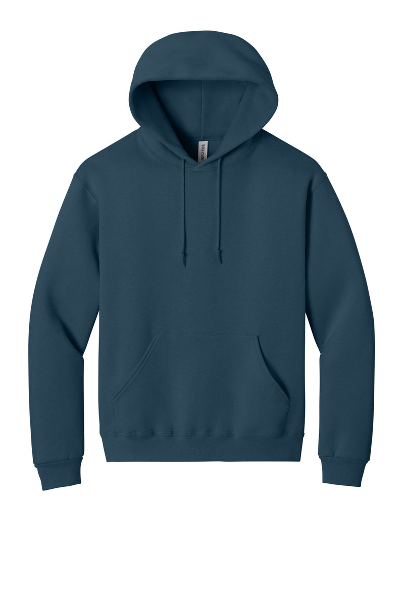 Jerzees Rugged Unisex Hooded Sweatshirt - Washed Navy