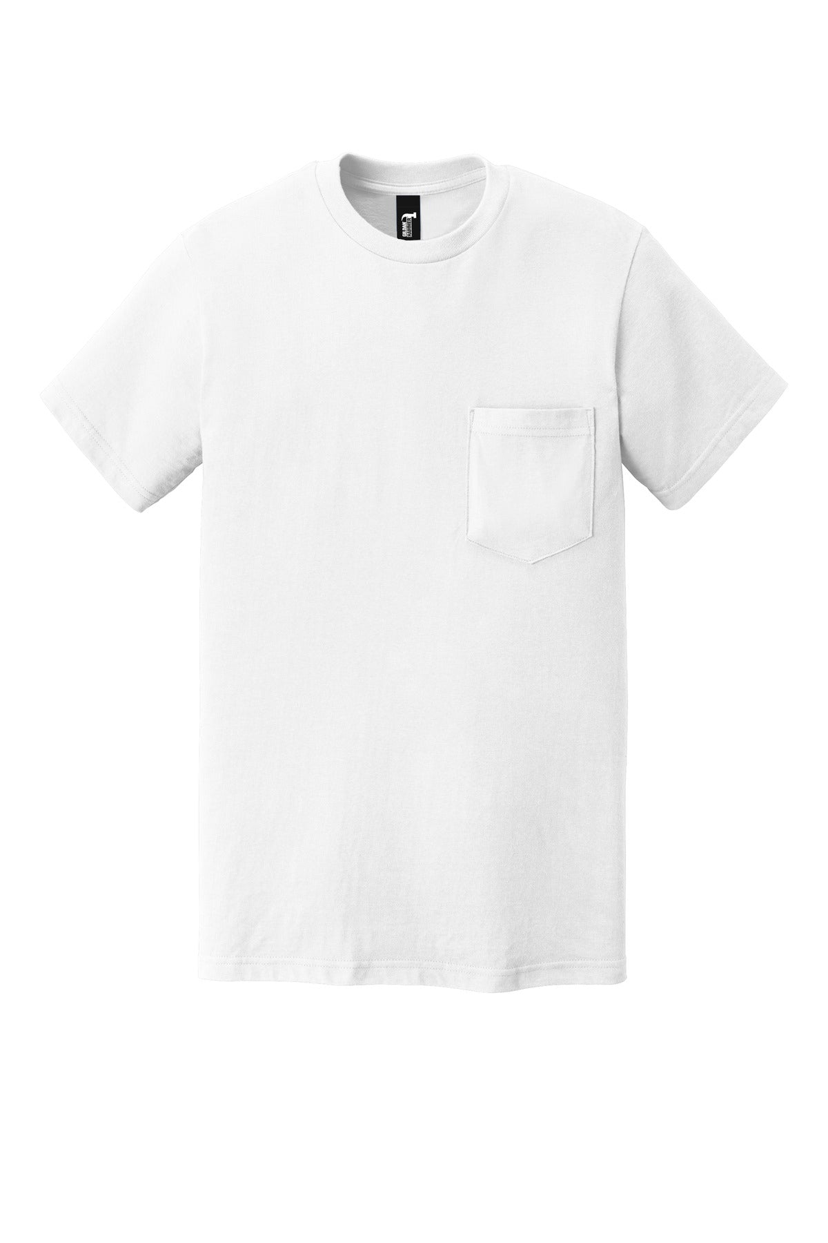 Gildan Hammer  Pocket T-Shirt - White