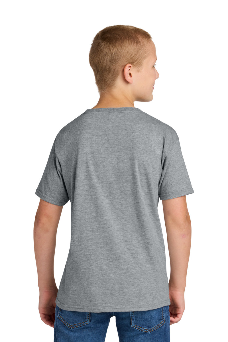 Jerzees Ultimate Youth Ring Spun T-Shirt - Athletic Heather