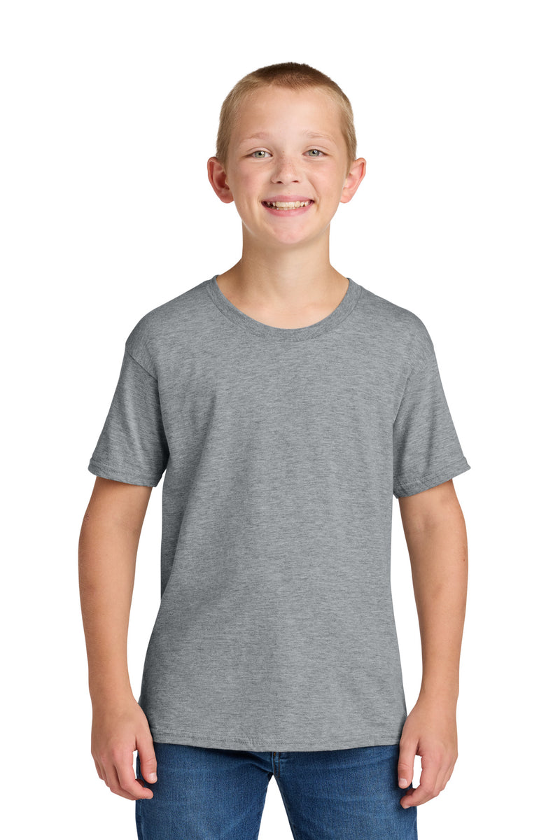 Jerzees Ultimate Youth Ring Spun T-Shirt - Athletic Heather