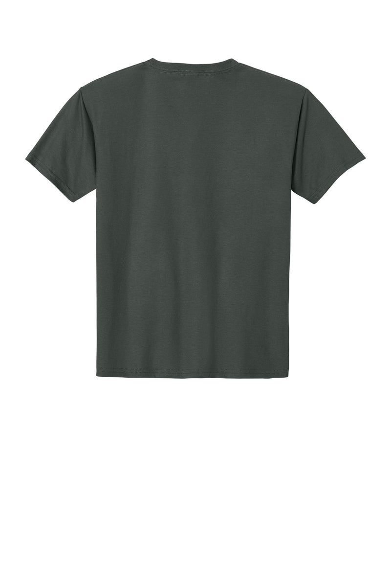 Jerzees Ultimate Youth Ring Spun T-Shirt - Charcoal Grey