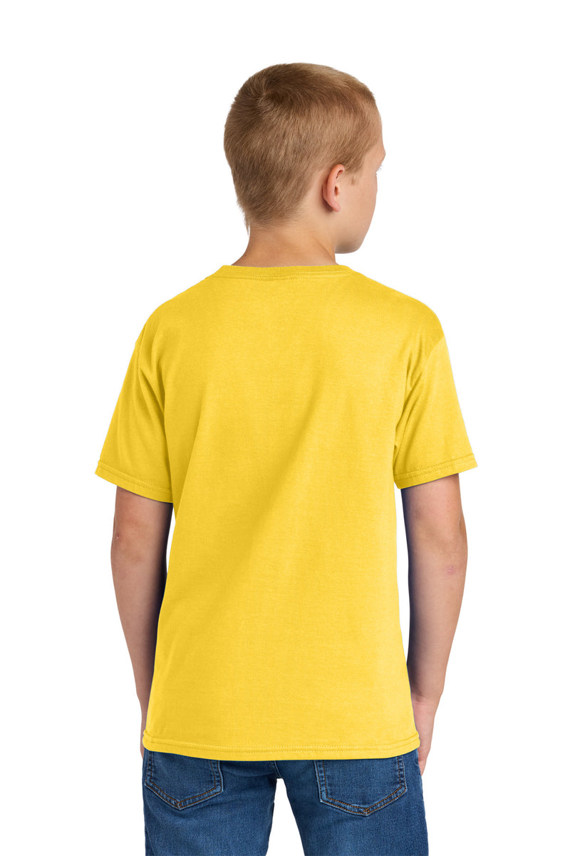 Jerzees Ultimate Youth Ring Spun T-Shirt - Island Yellow