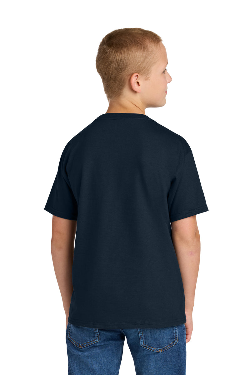 Jerzees Ultimate Youth Ring Spun T-Shirt - J. Navy