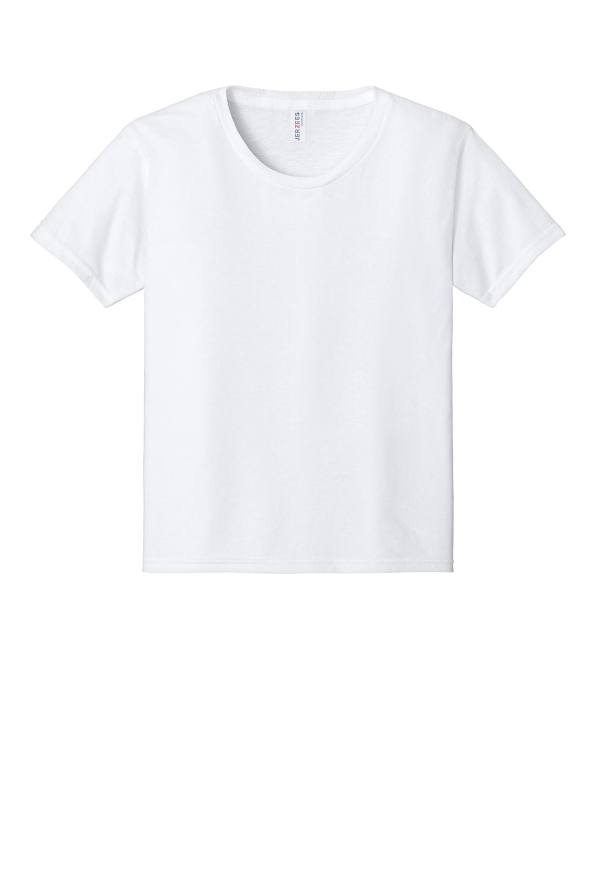 Jerzees Ultimate Youth Ring Spun T-Shirt - White