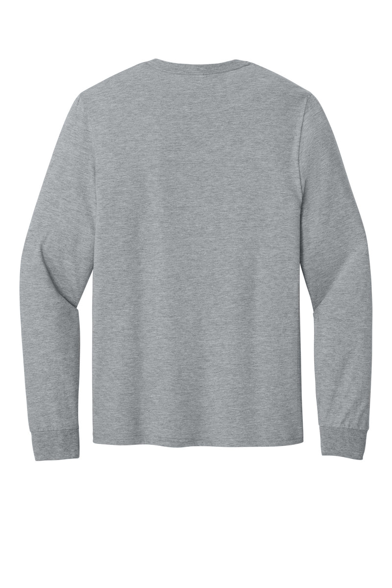 Jerzees Ultimate Unisex Ring Spun Long Sleeve T-Shirt - Athletic Heather