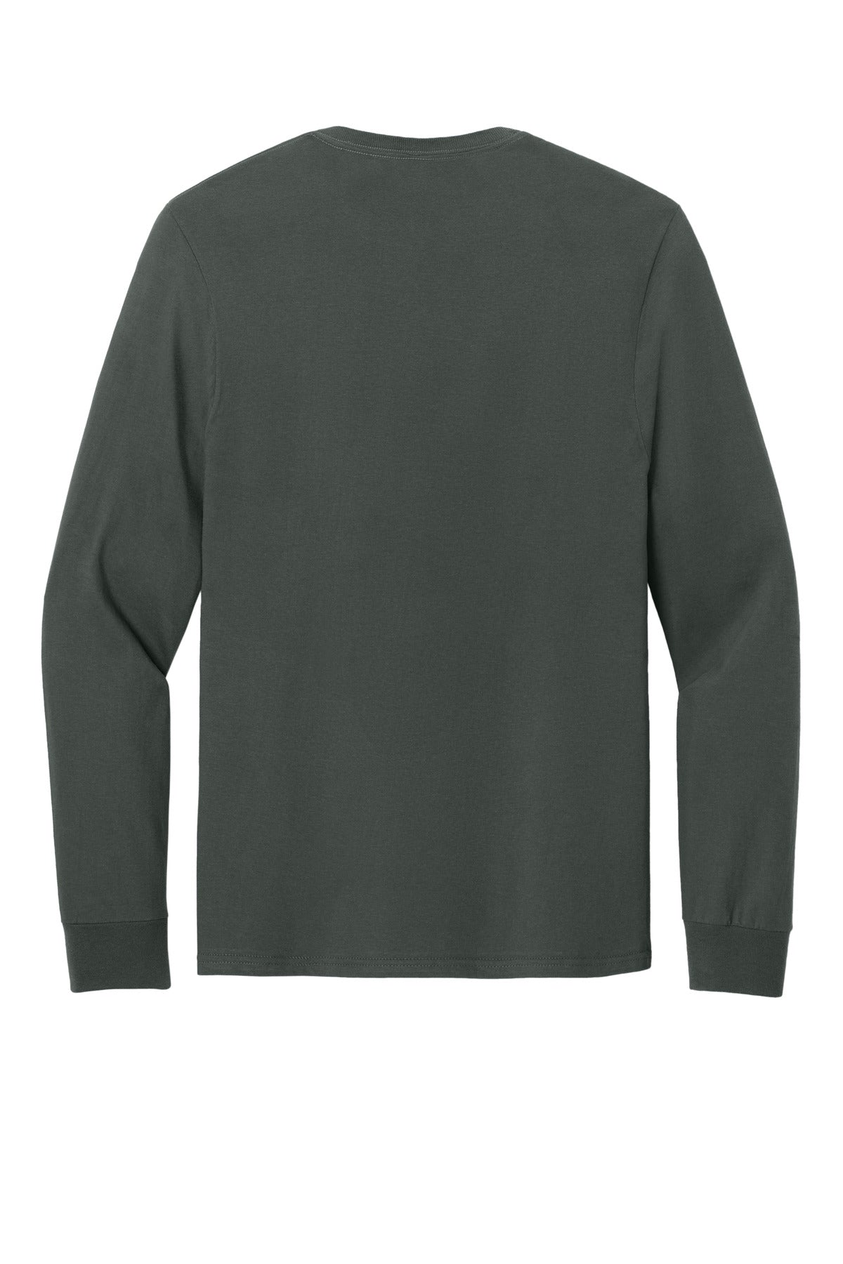 Jerzees Ultimate Unisex Ring Spun Long Sleeve T-Shirt - Charcoal Grey