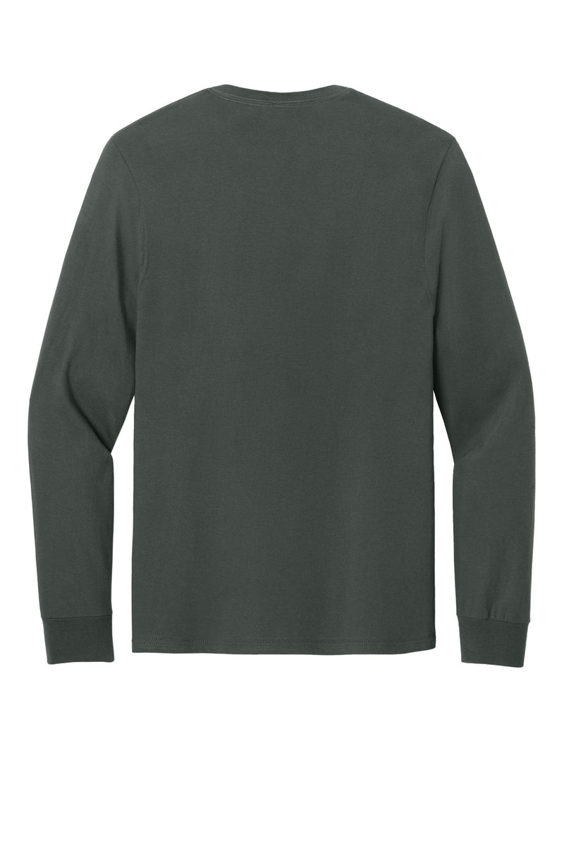 Jerzees Ultimate Unisex Ring Spun Long Sleeve T-Shirt - Charcoal Grey