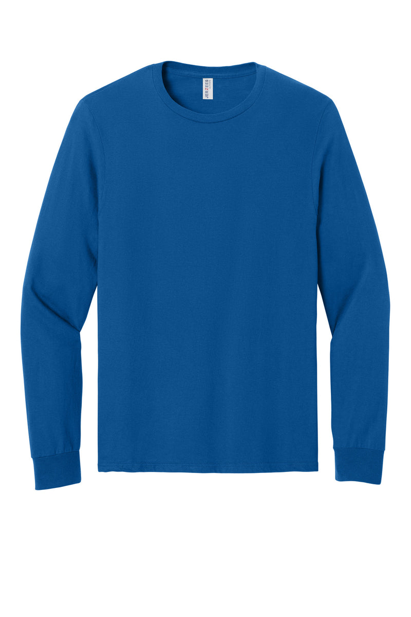 Jerzees Ultimate Unisex Ring Spun Long Sleeve T-Shirt - Royal