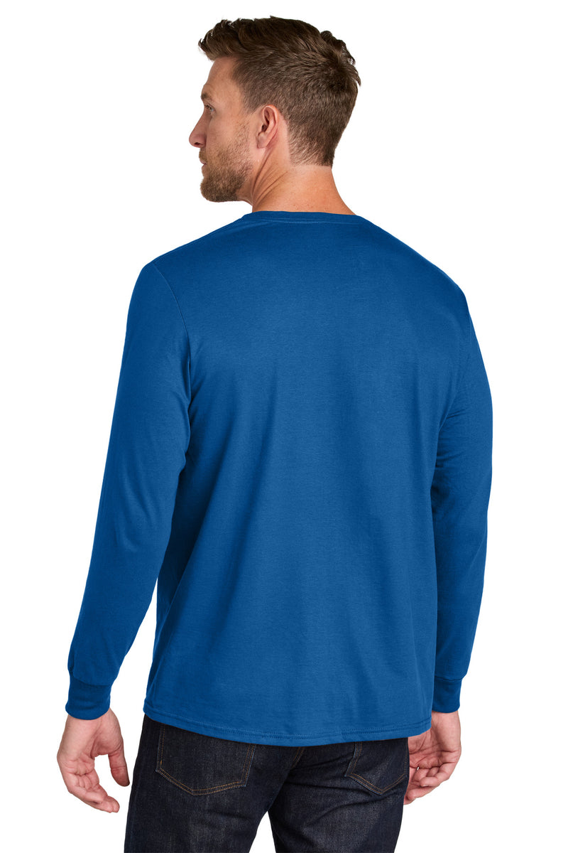 Jerzees Ultimate Unisex Ring Spun Long Sleeve T-Shirt - Royal