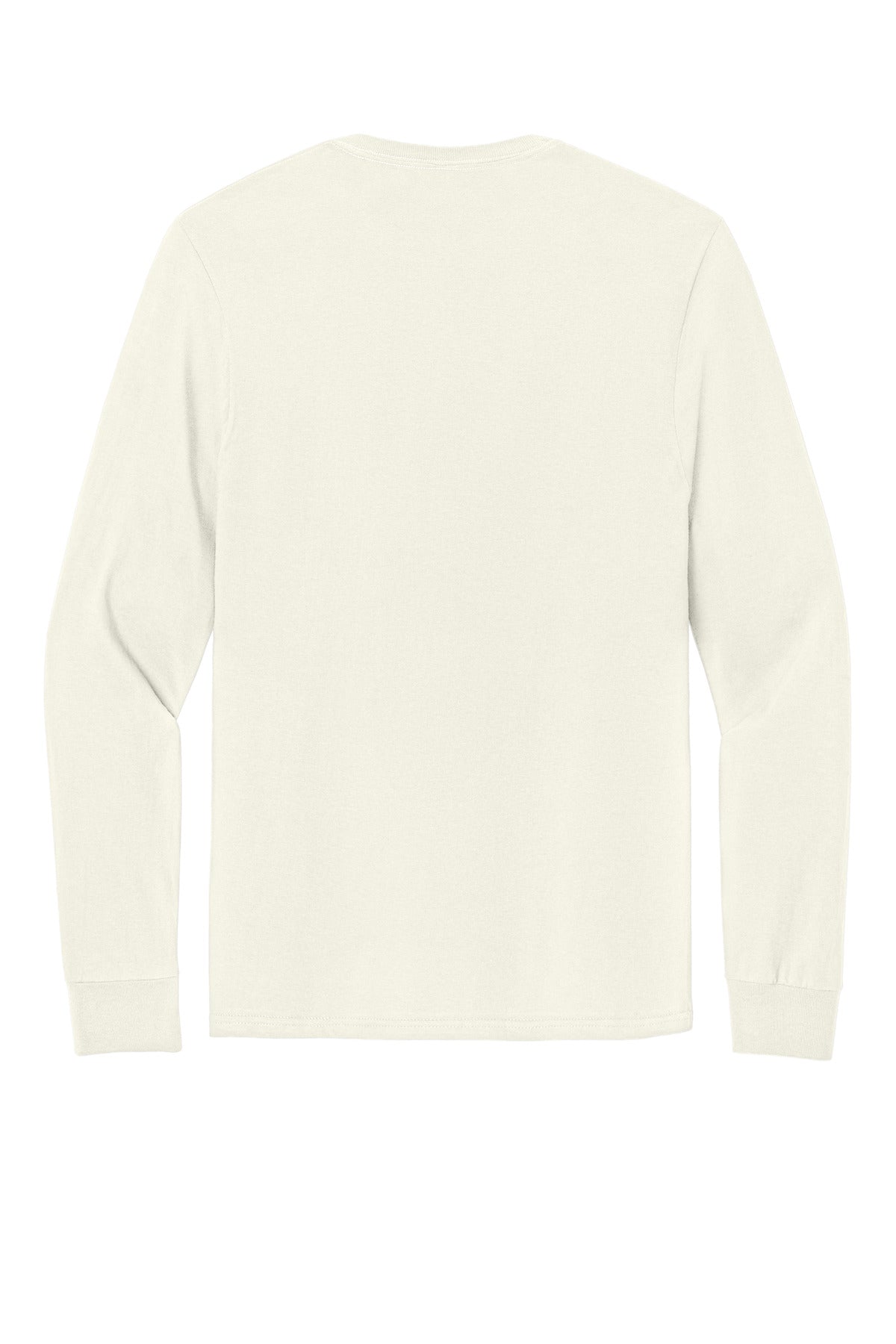 Jerzees Ultimate Unisex Ring Spun Long Sleeve T-Shirt - Sweet Cream Heather