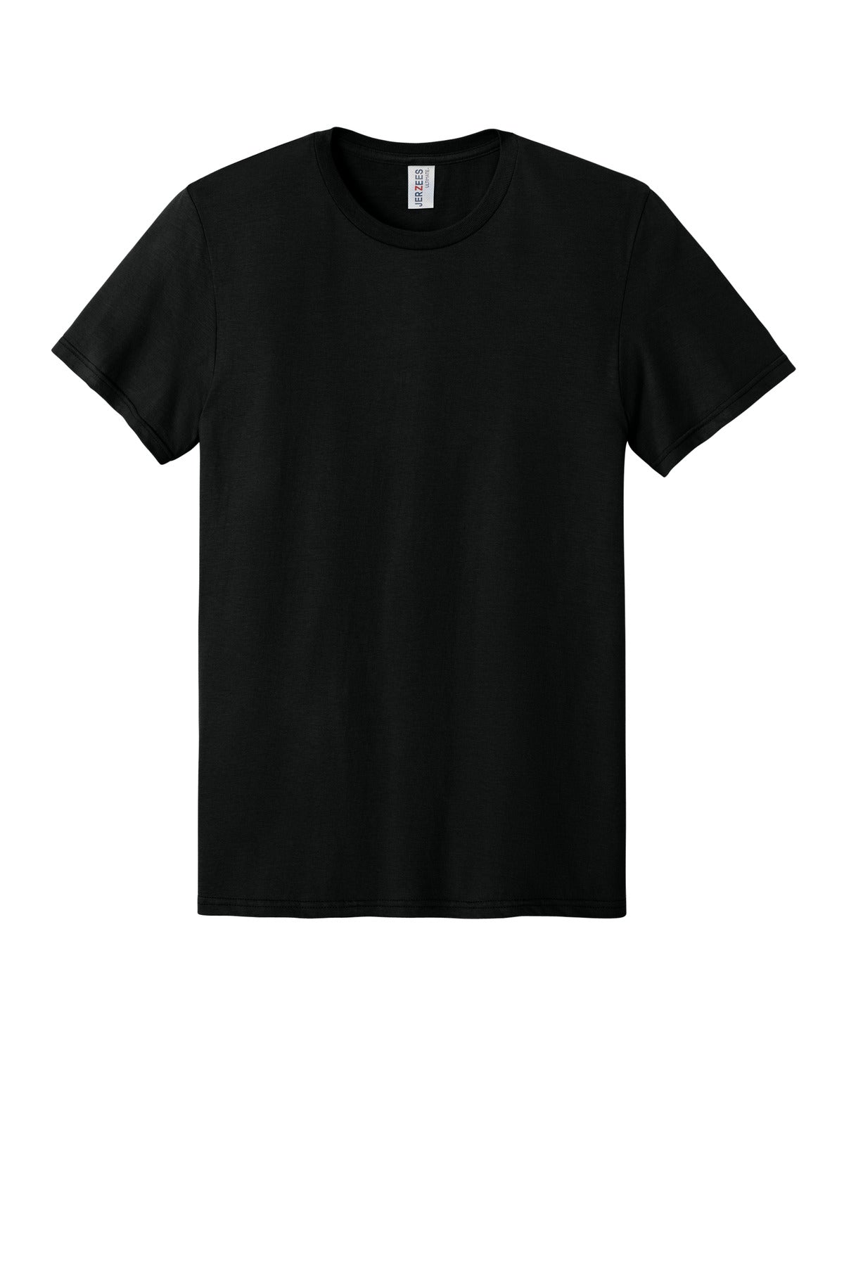 Jerzees Ultimate Unisex Ring Spun T-Shirt - Black Ink