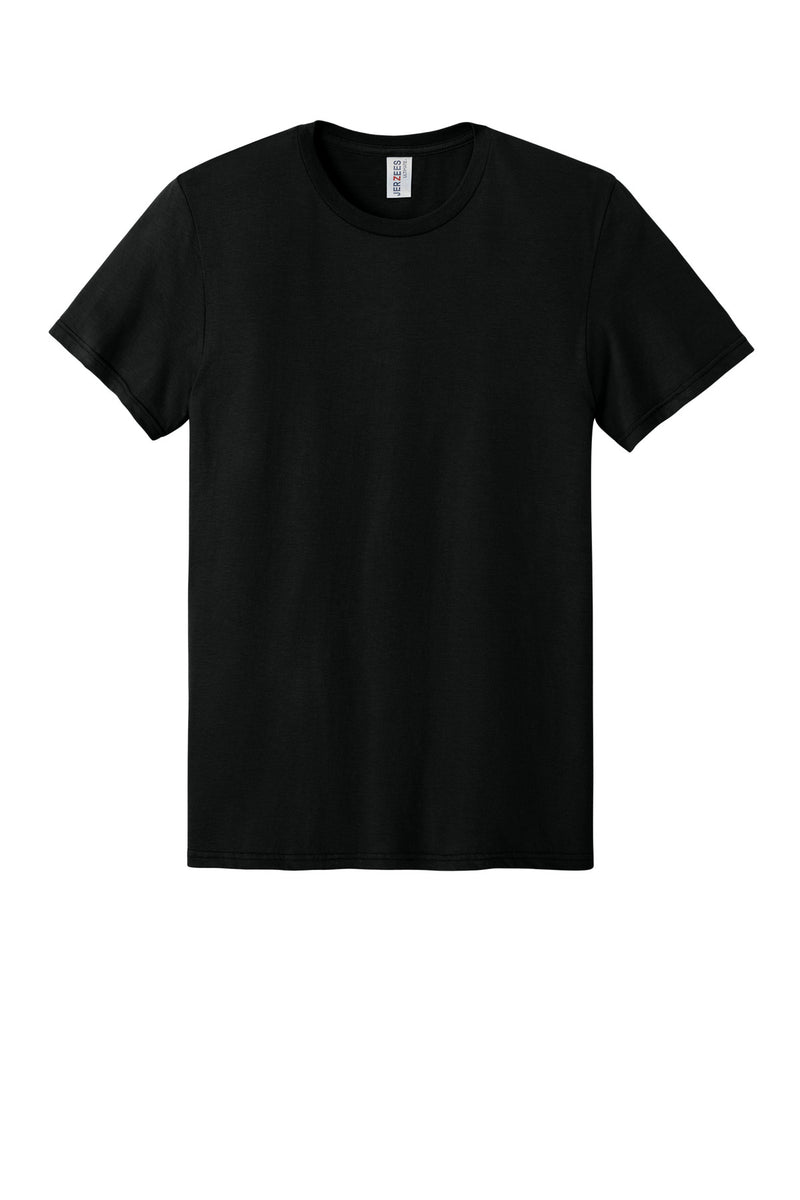 Jerzees Ultimate Unisex Ring Spun T-Shirt - Black Ink