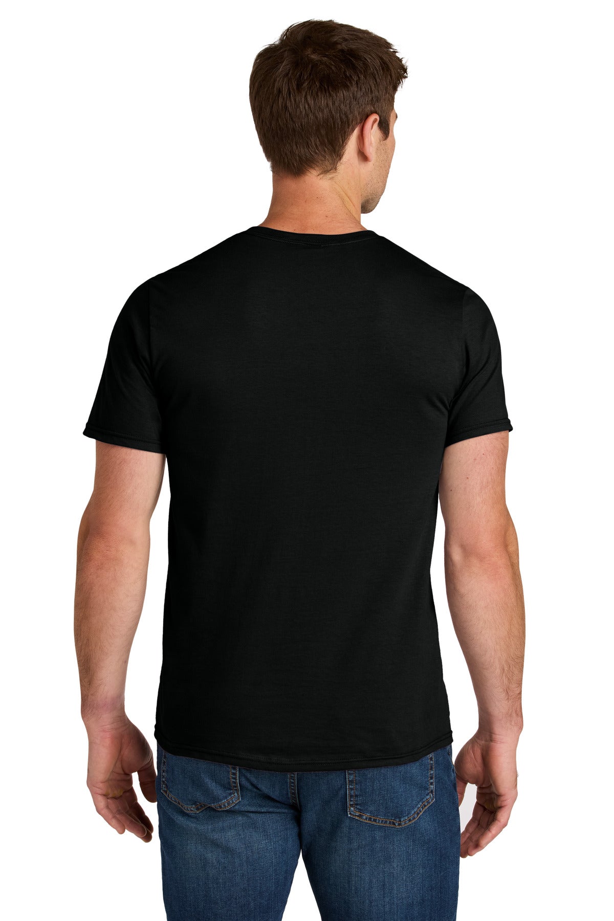 Jerzees Ultimate Unisex Ring Spun T-Shirt - Black Ink