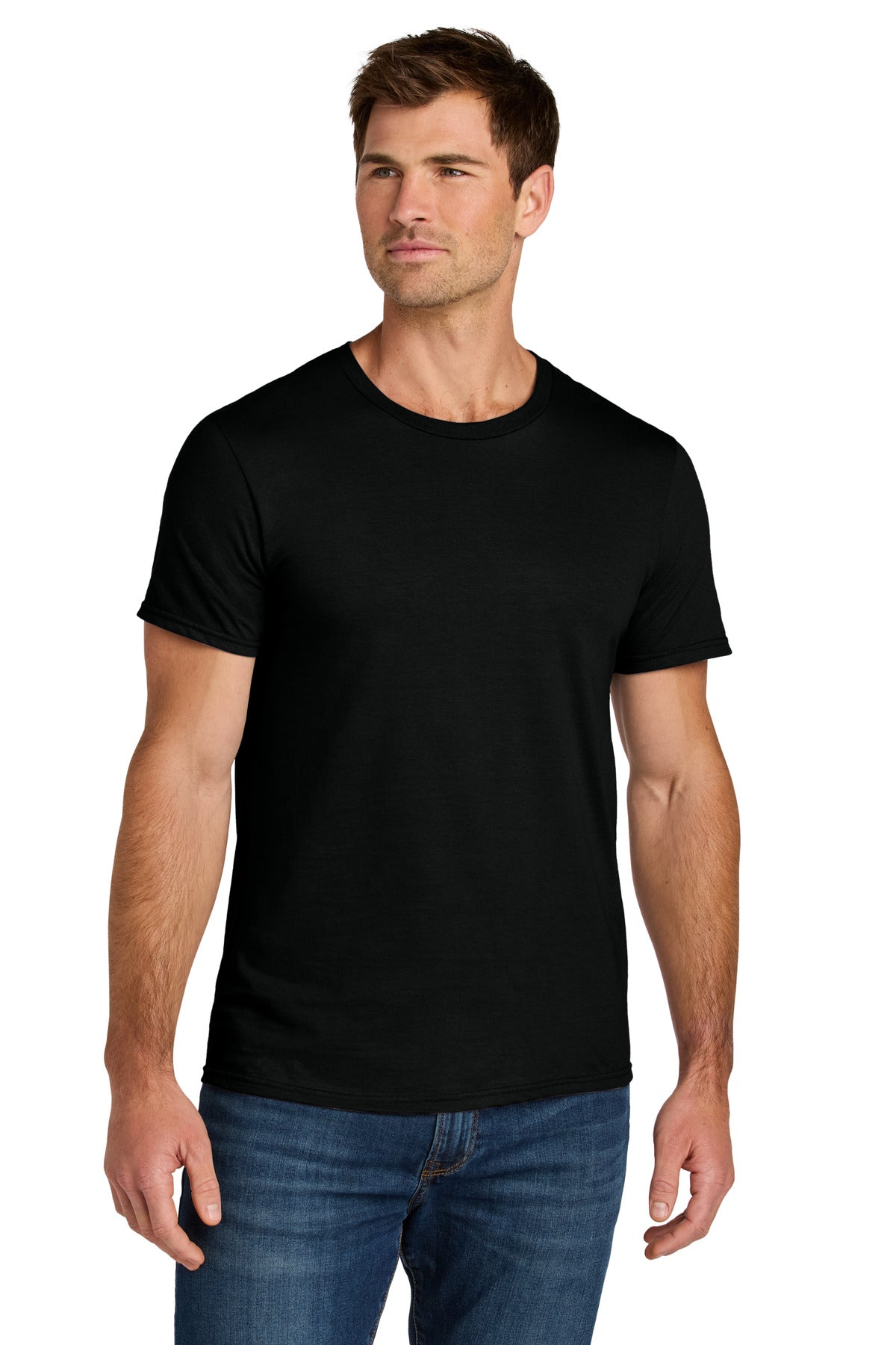 Jerzees Ultimate Unisex Ring Spun T-Shirt - Black Ink