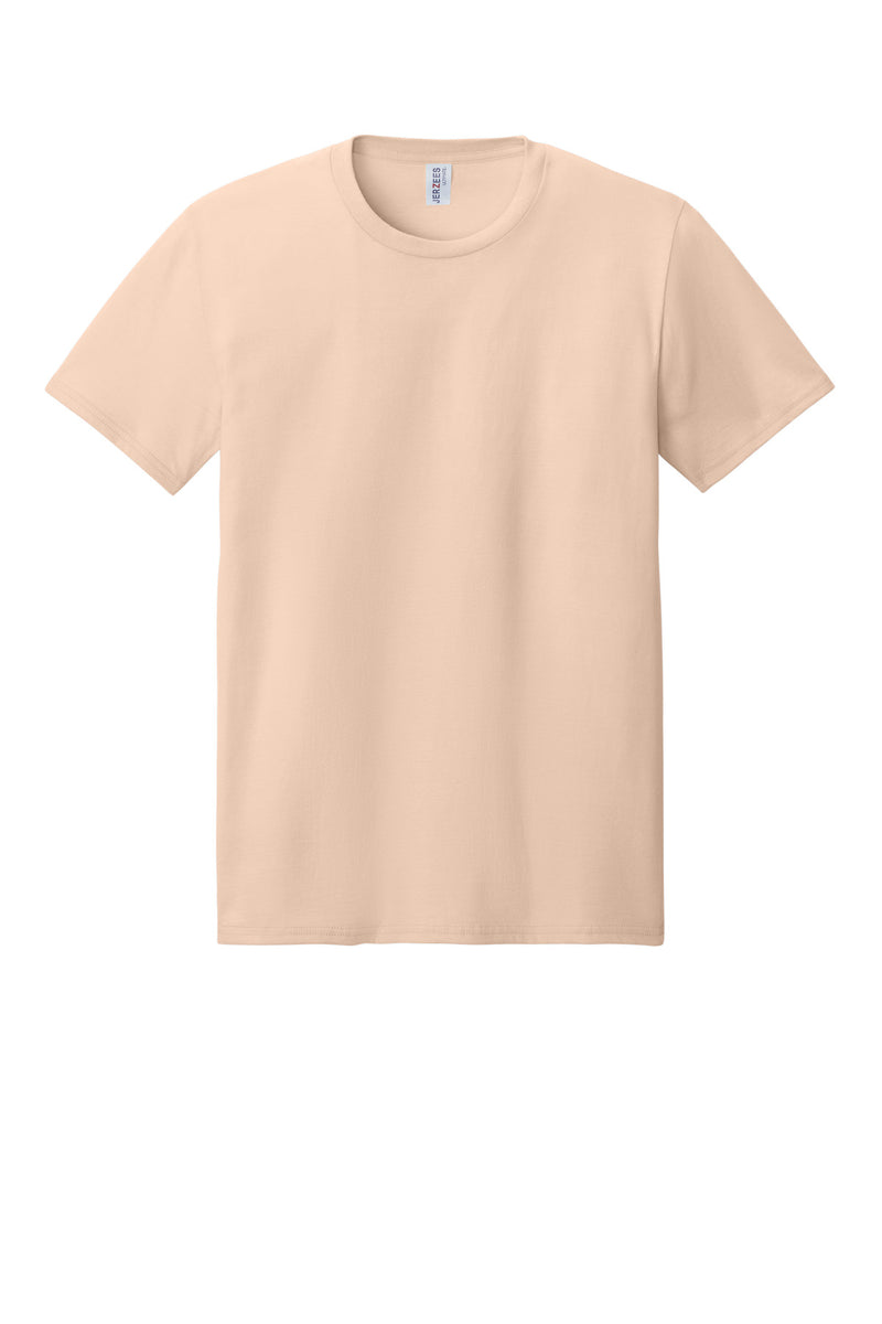 Jerzees Ultimate Unisex Ring Spun T-Shirt - Blush Pink