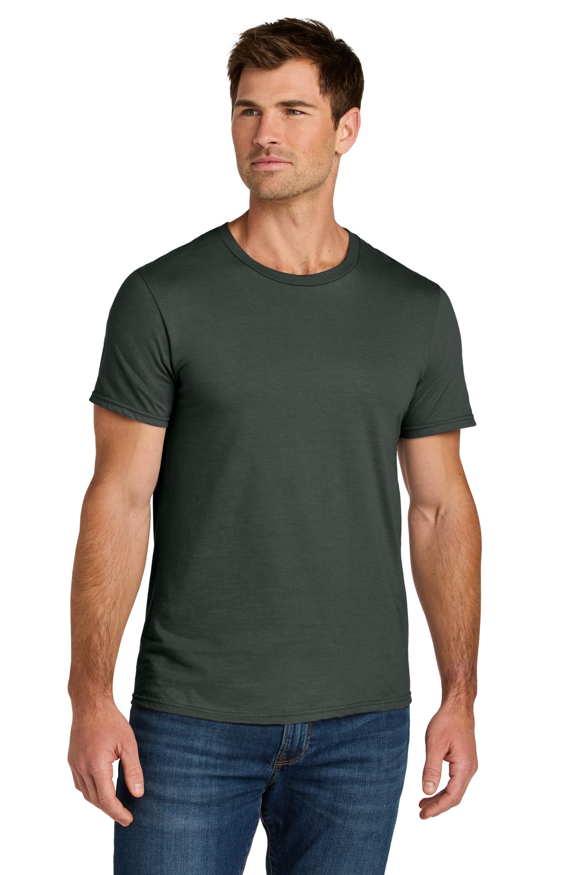 Jerzees Ultimate Unisex Ring Spun T-Shirt - Charcoal Grey