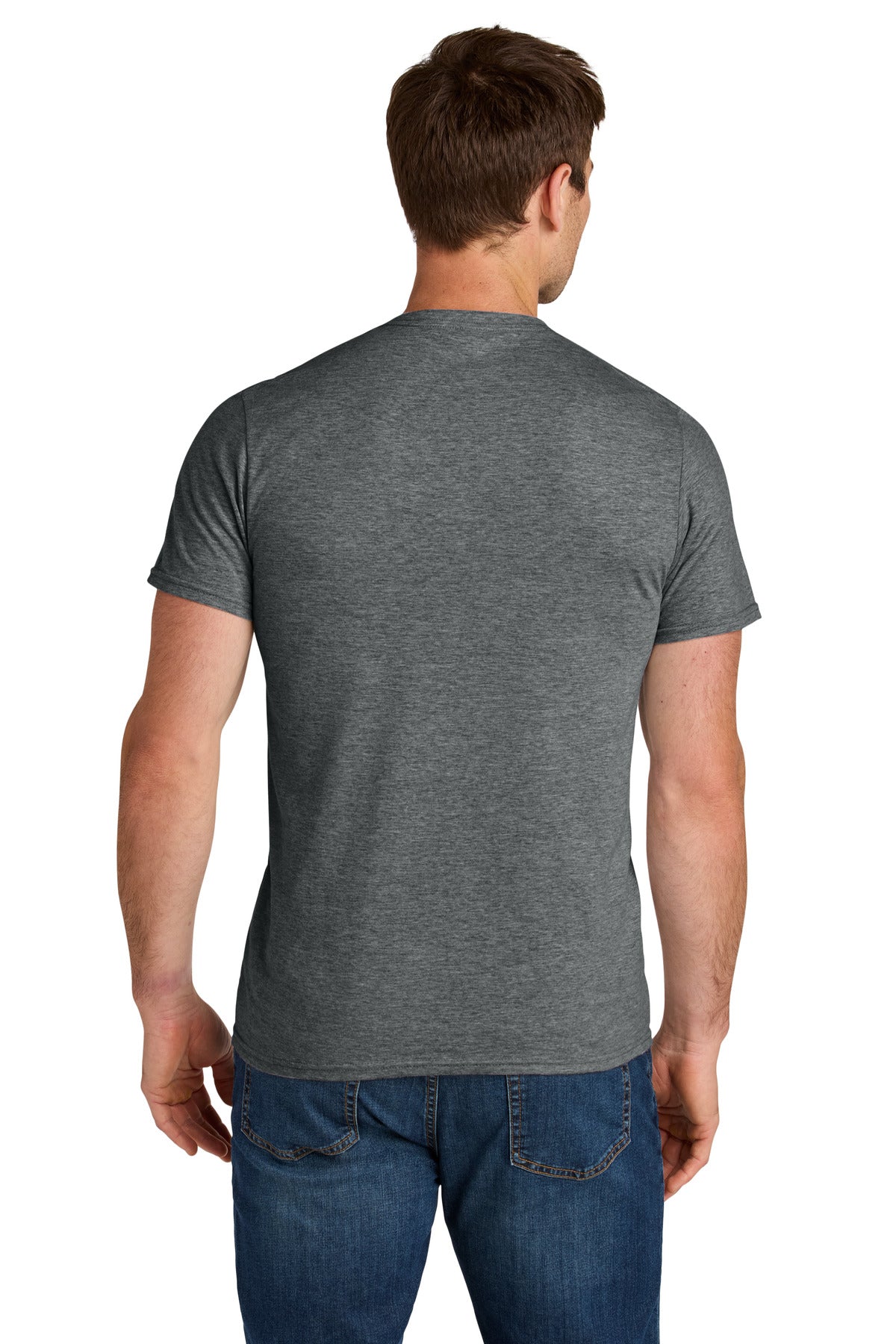 Jerzees Ultimate Unisex Ring Spun T-Shirt - Charcoal Heather