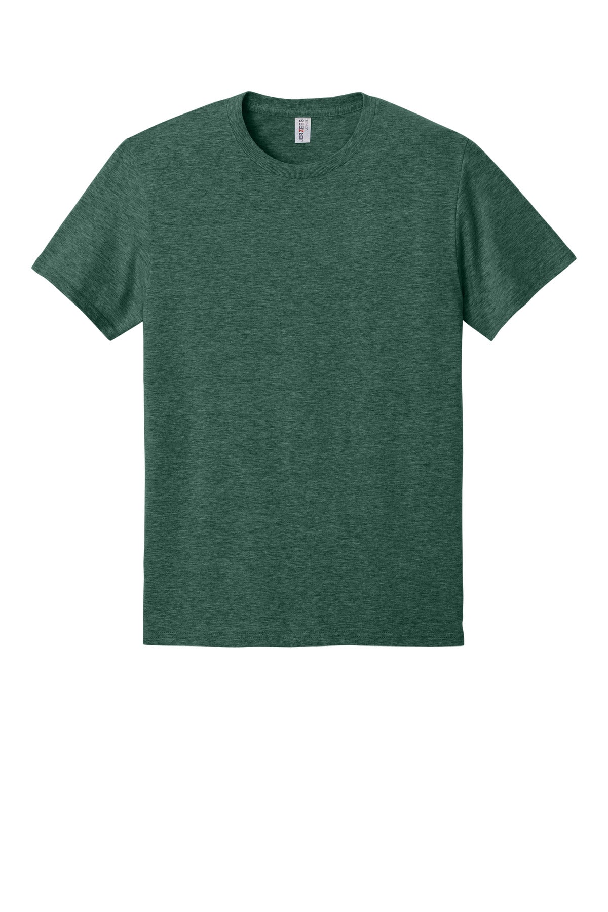 Jerzees Ultimate Unisex Ring Spun T-Shirt - Forest Green Heather
