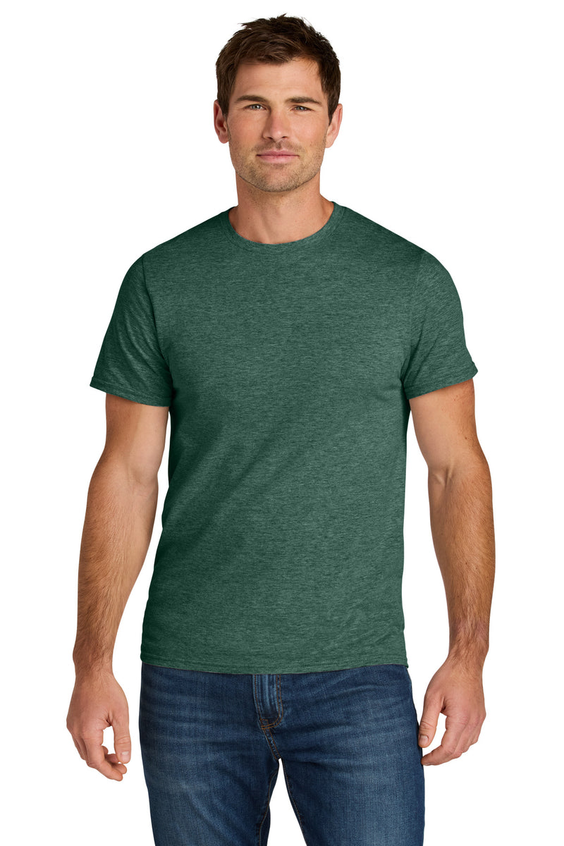 Jerzees Ultimate Unisex Ring Spun T-Shirt - Forest Green Heather