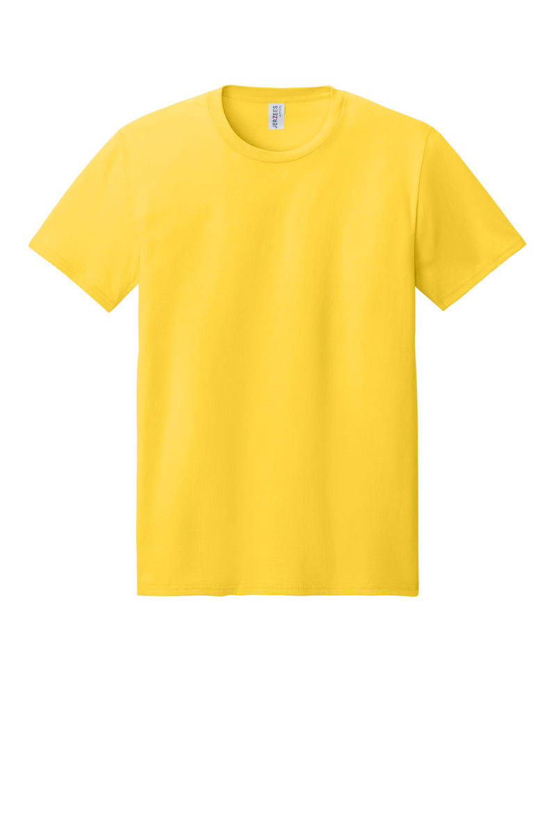 Jerzees Ultimate Unisex Ring Spun T-Shirt - Island Yellow