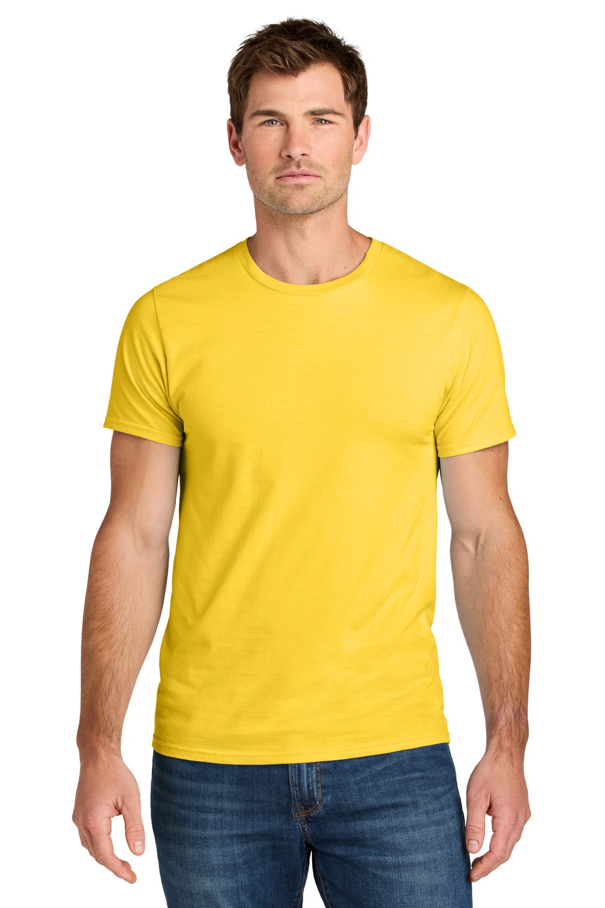 Jerzees Ultimate Unisex Ring Spun T-Shirt - Island Yellow