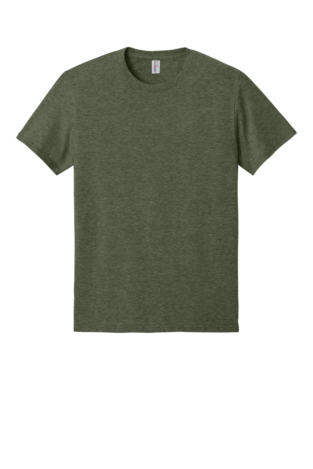 Jerzees Ultimate Unisex Ring Spun T-Shirt - Military Green Heather