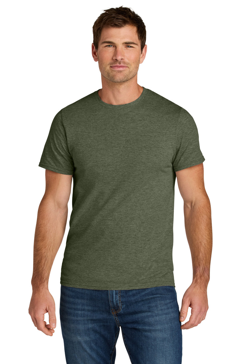 Jerzees Ultimate Unisex Ring Spun T-Shirt - Military Green Heather