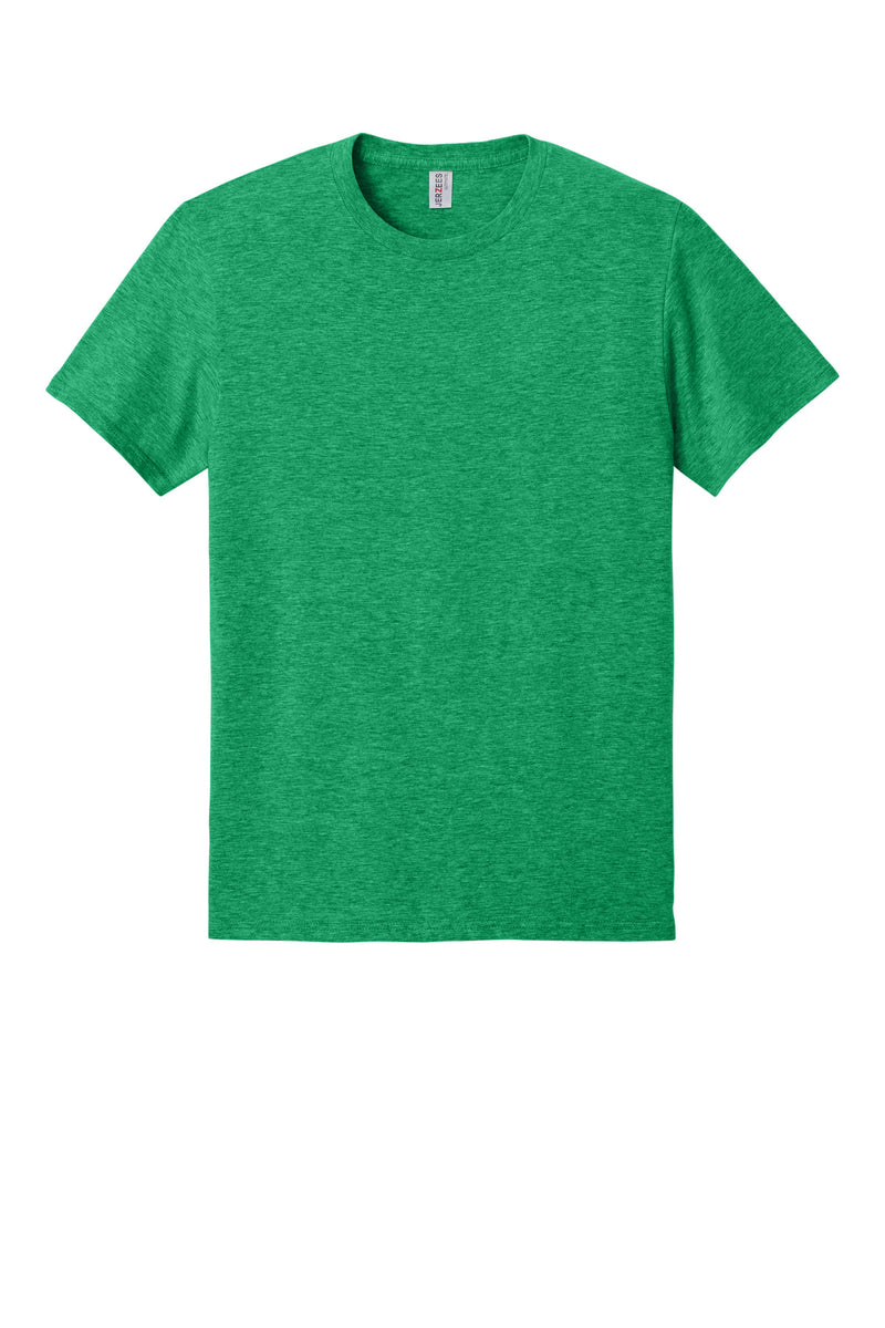 Jerzees Ultimate Unisex Ring Spun T-Shirt - Retro Heather Green