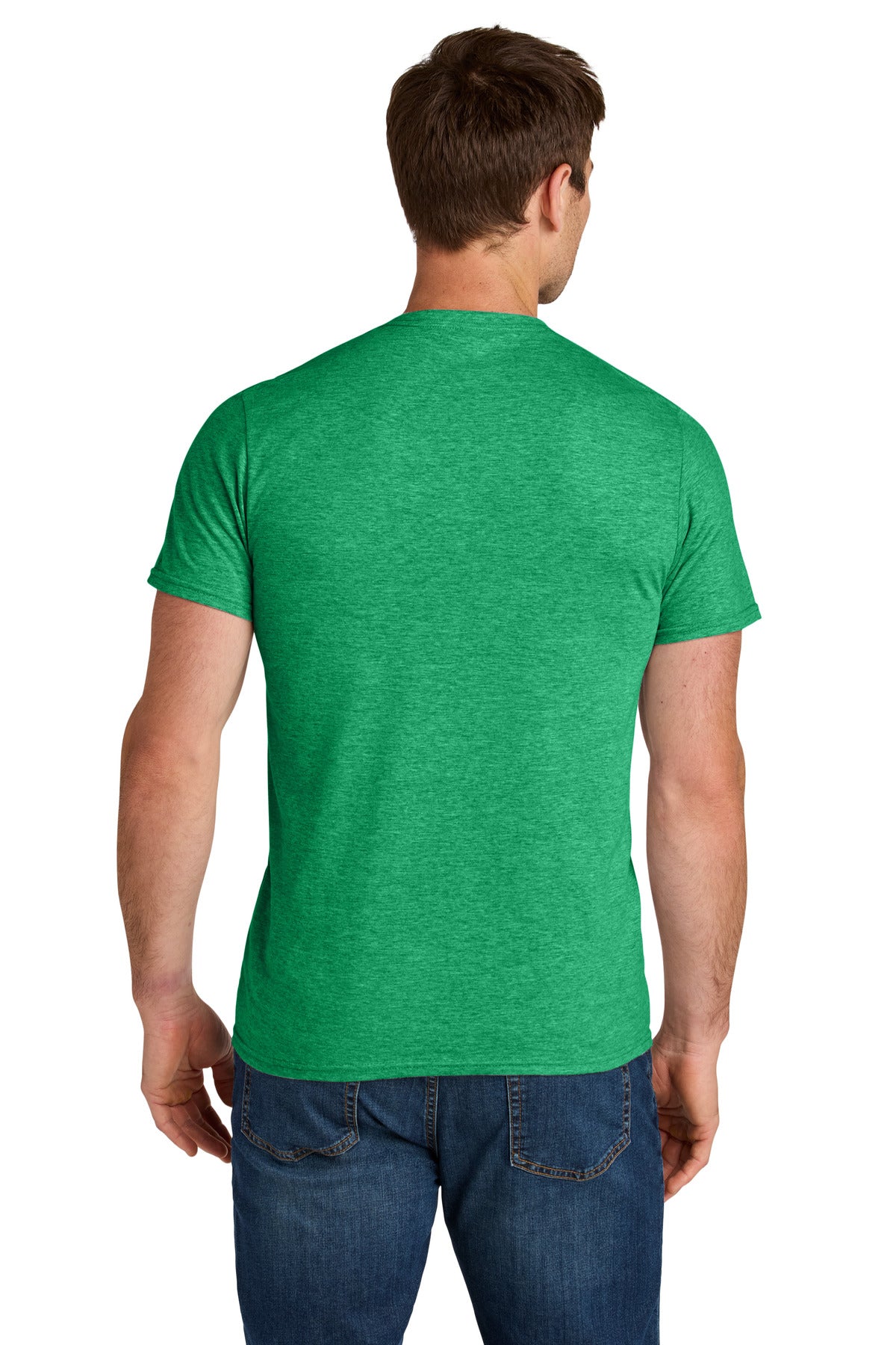 Jerzees Ultimate Unisex Ring Spun T-Shirt - Retro Heather Green