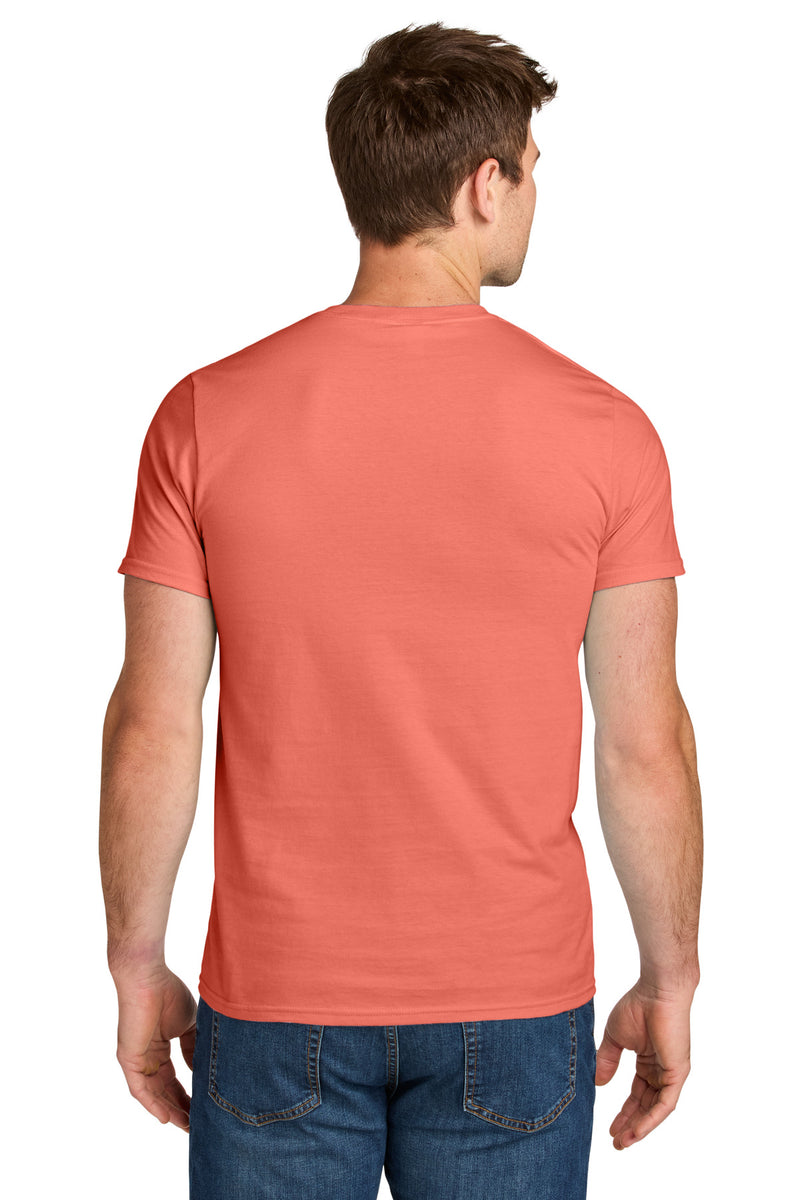Jerzees Ultimate Unisex Ring Spun T-Shirt - Sunset Coral