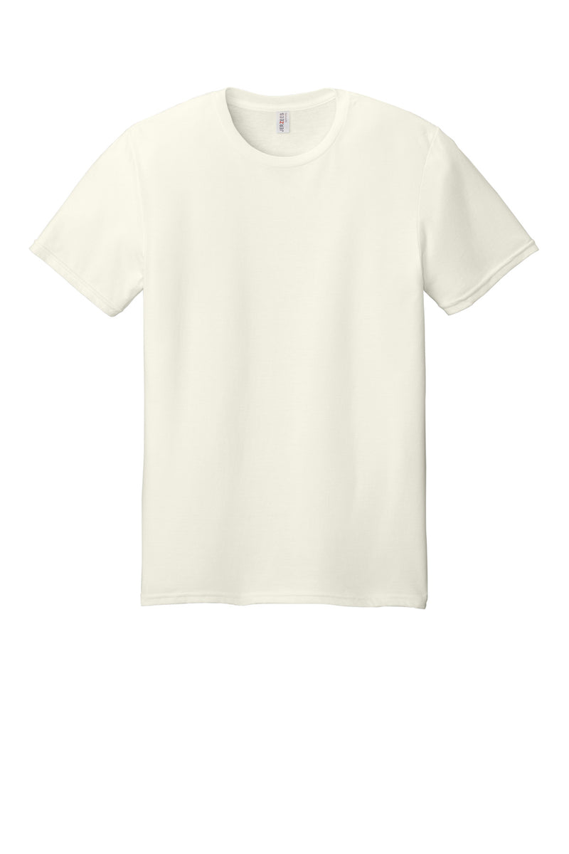 Jerzees Ultimate Unisex Ring Spun T-Shirt - Sweet Cream Heather
