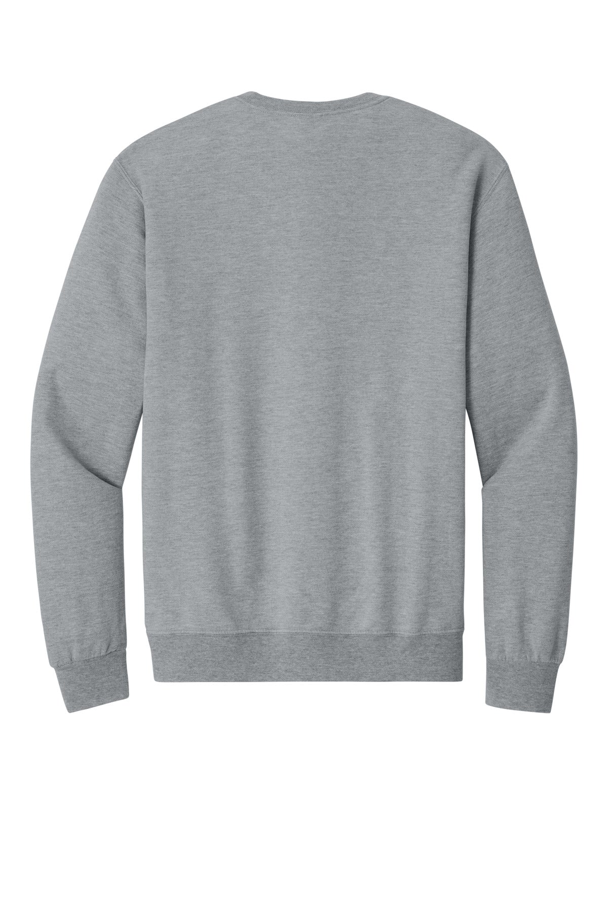 Jerzees Ultimate Unisex CVC Ring Spun Crewneck Sweatshirt - Athletic Heather