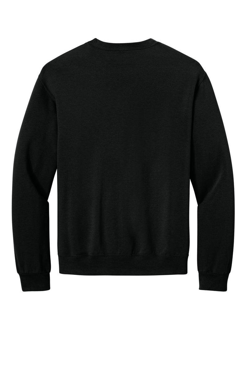 Jerzees Ultimate Unisex CVC Ring Spun Crewneck Sweatshirt - Black Ink