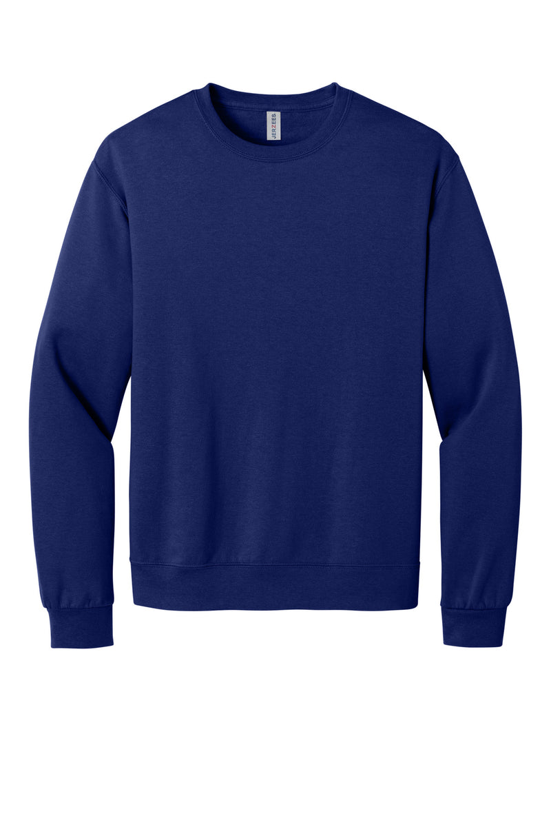 Jerzees Ultimate Unisex CVC Ring Spun Crewneck Sweatshirt - Orchid