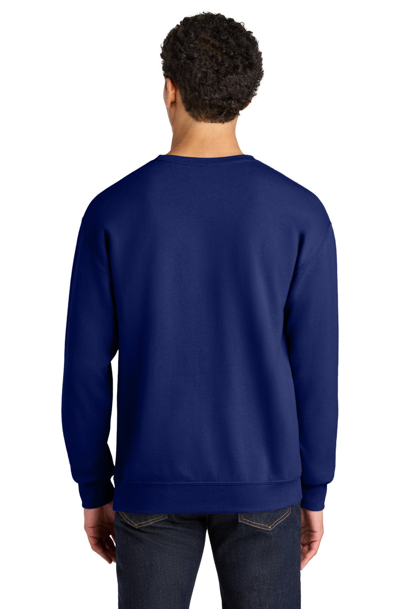 Jerzees Ultimate Unisex CVC Ring Spun Crewneck Sweatshirt - Orchid