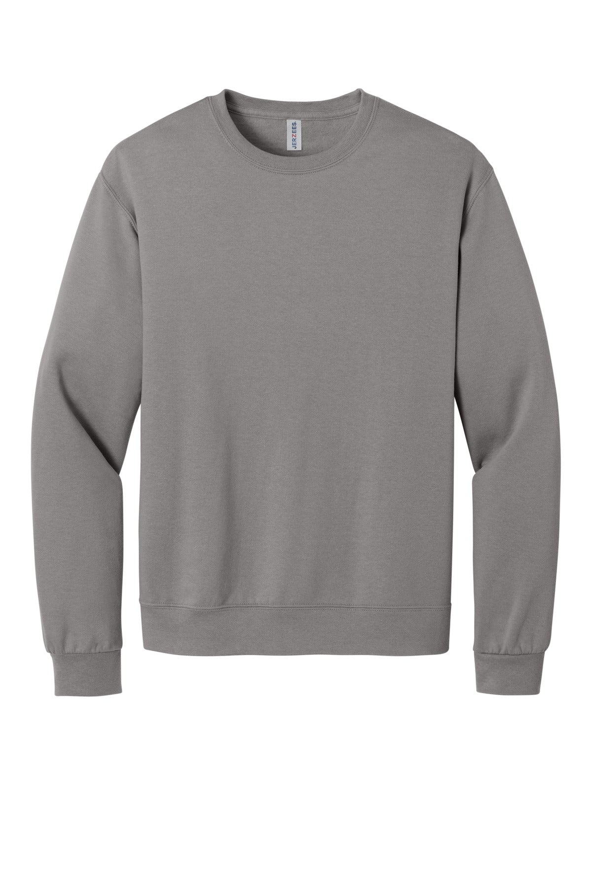 Jerzees Ultimate Unisex CVC Ring Spun Crewneck Sweatshirt - Rock