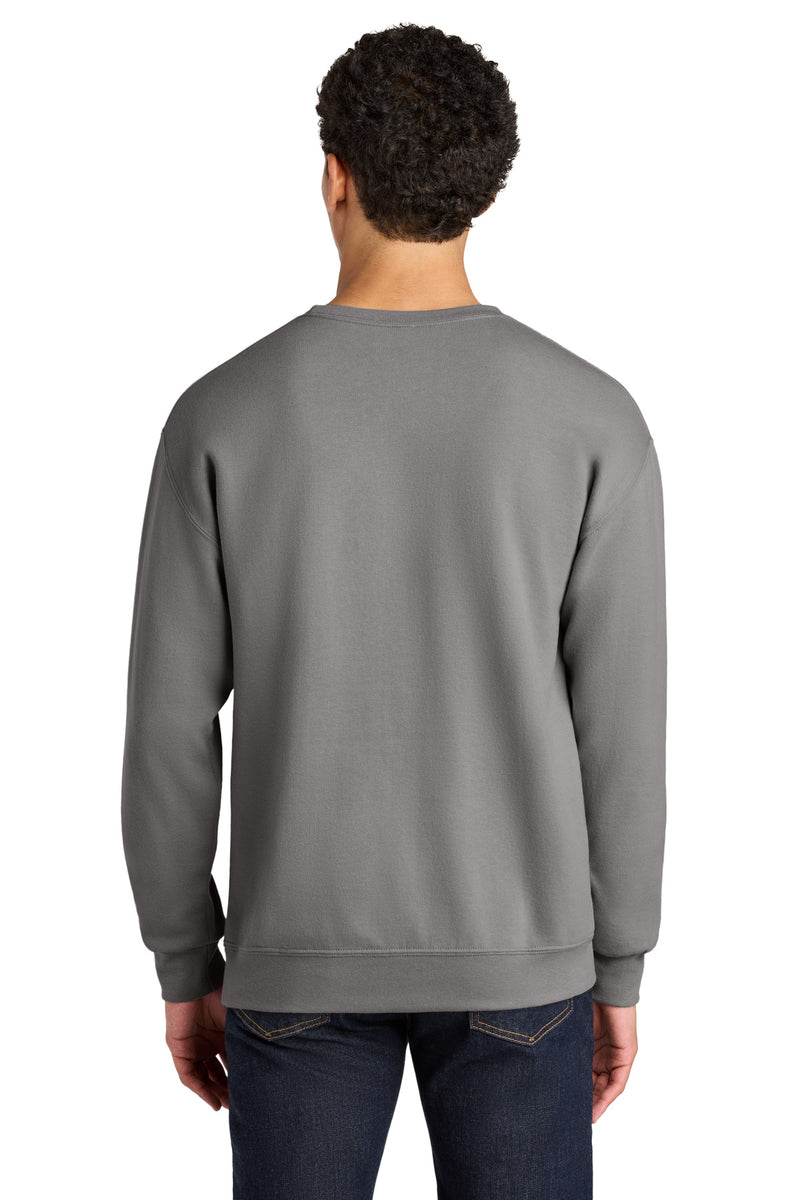 Jerzees Ultimate Unisex CVC Ring Spun Crewneck Sweatshirt - Rock