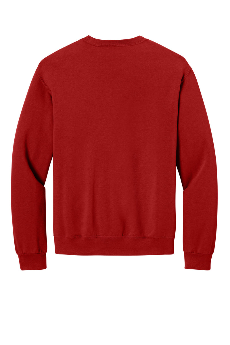 Jerzees Ultimate Unisex CVC Ring Spun Crewneck Sweatshirt - True Red