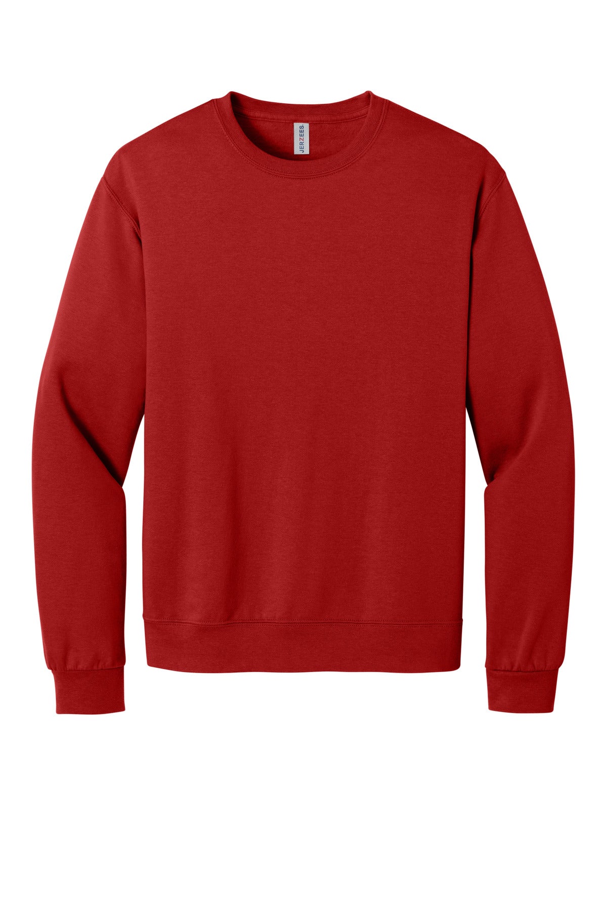 Jerzees Ultimate Unisex CVC Ring Spun Crewneck Sweatshirt - True Red