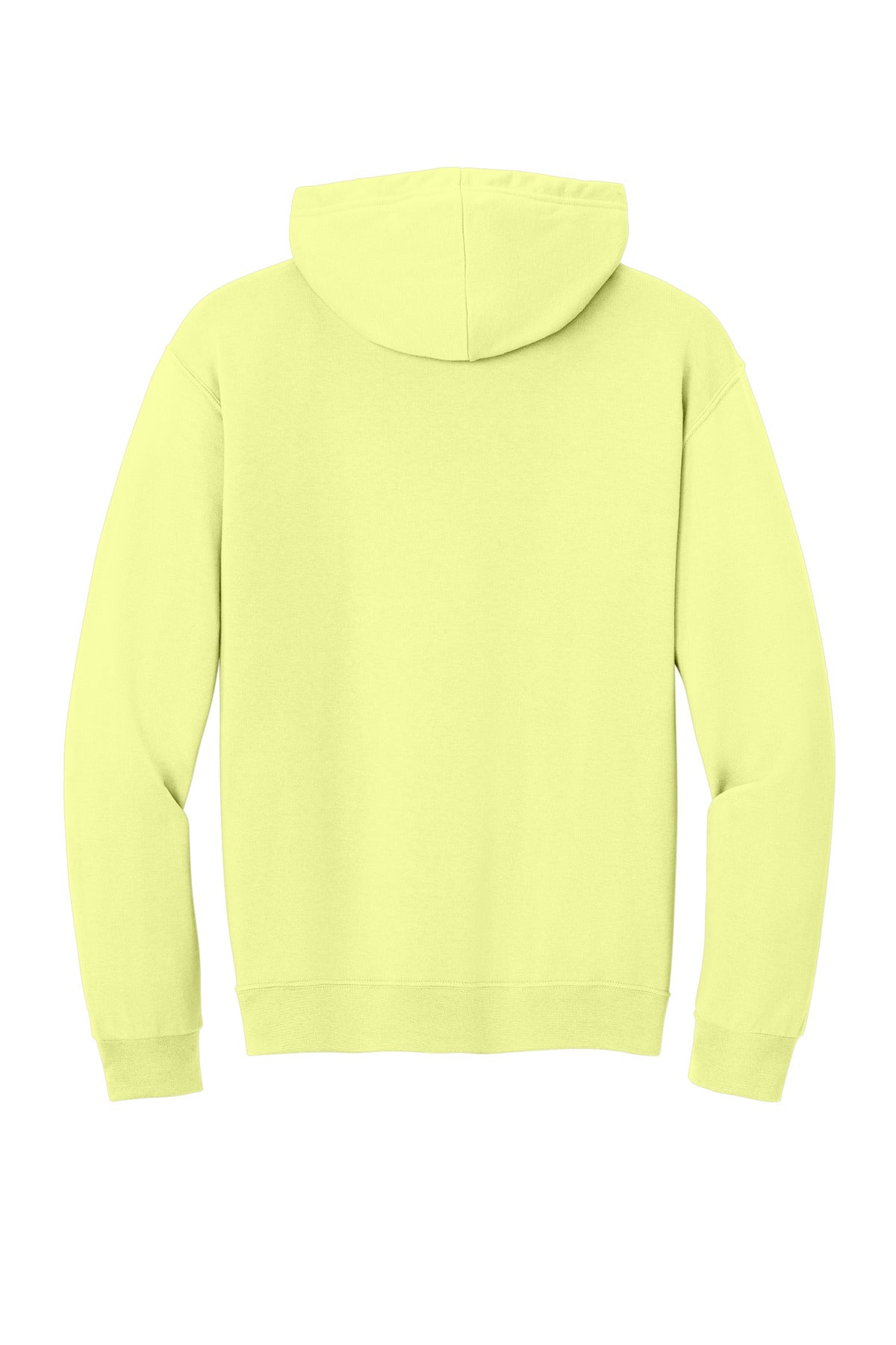 Jerzees Ultimate Unisex CVC Ring Spun Hooded Sweatshirt - Celery Juice
