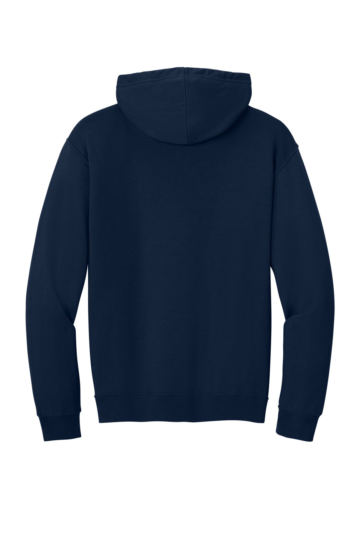 Jerzees Ultimate Unisex CVC Ring Spun Hooded Sweatshirt - J. Navy
