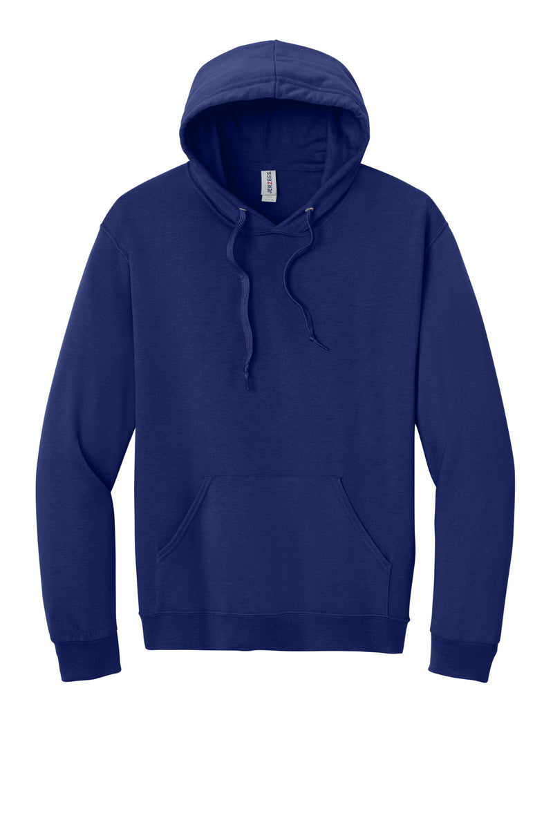 Jerzees Ultimate Unisex CVC Ring Spun Hooded Sweatshirt - Orchid