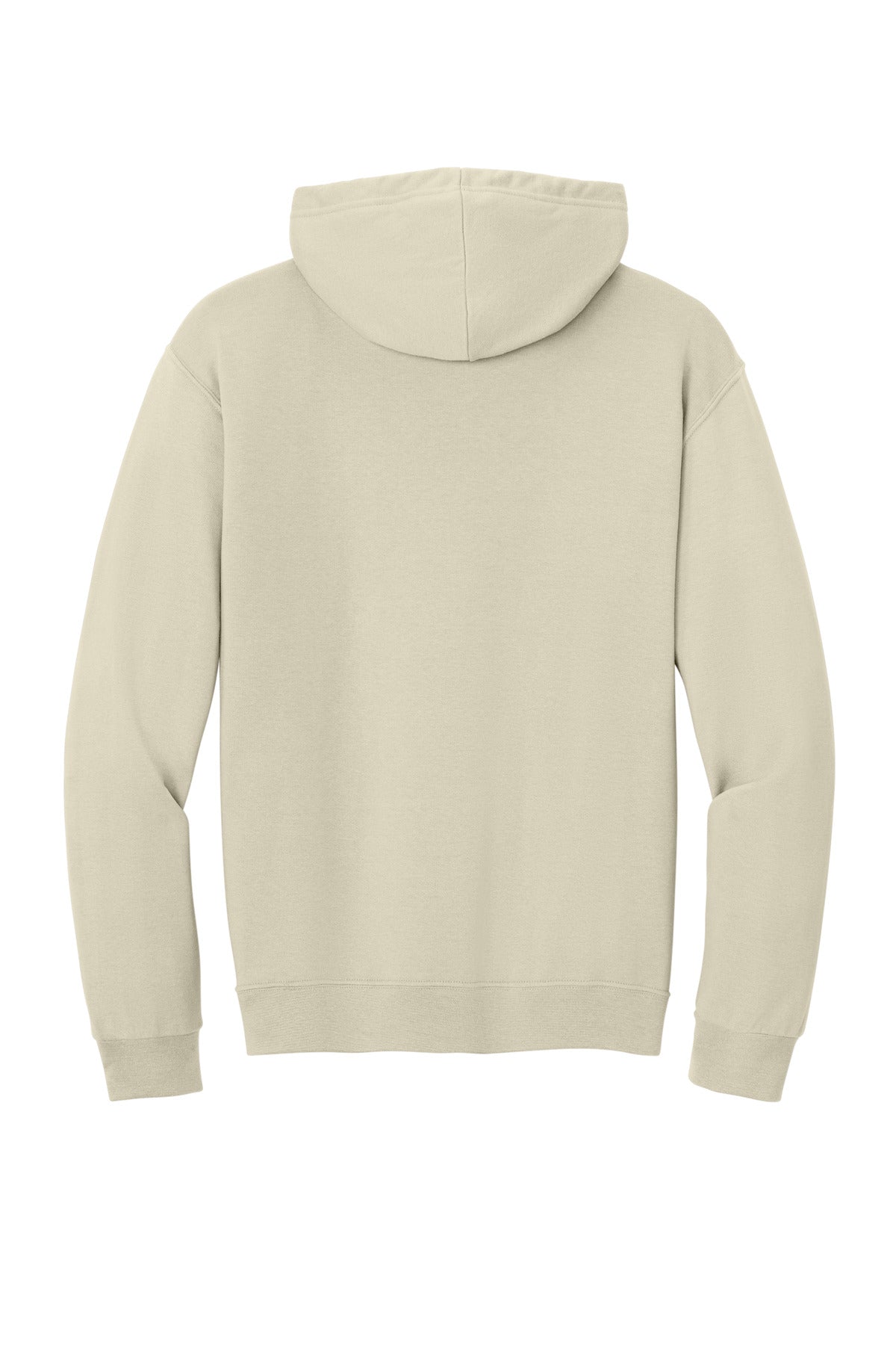 Jerzees Ultimate Unisex CVC Ring Spun Hooded Sweatshirt - Putty