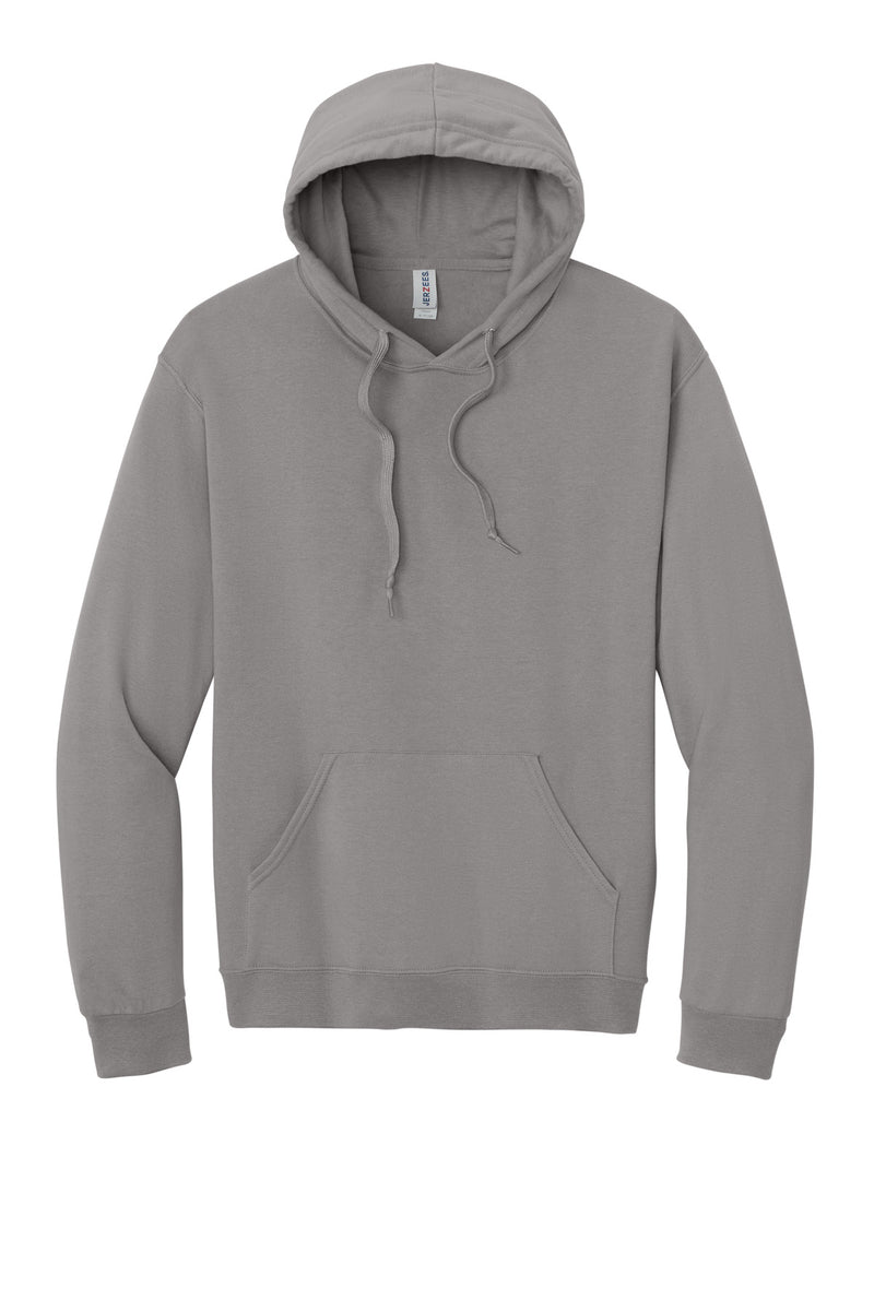 Jerzees Ultimate Unisex CVC Ring Spun Hooded Sweatshirt - Rock