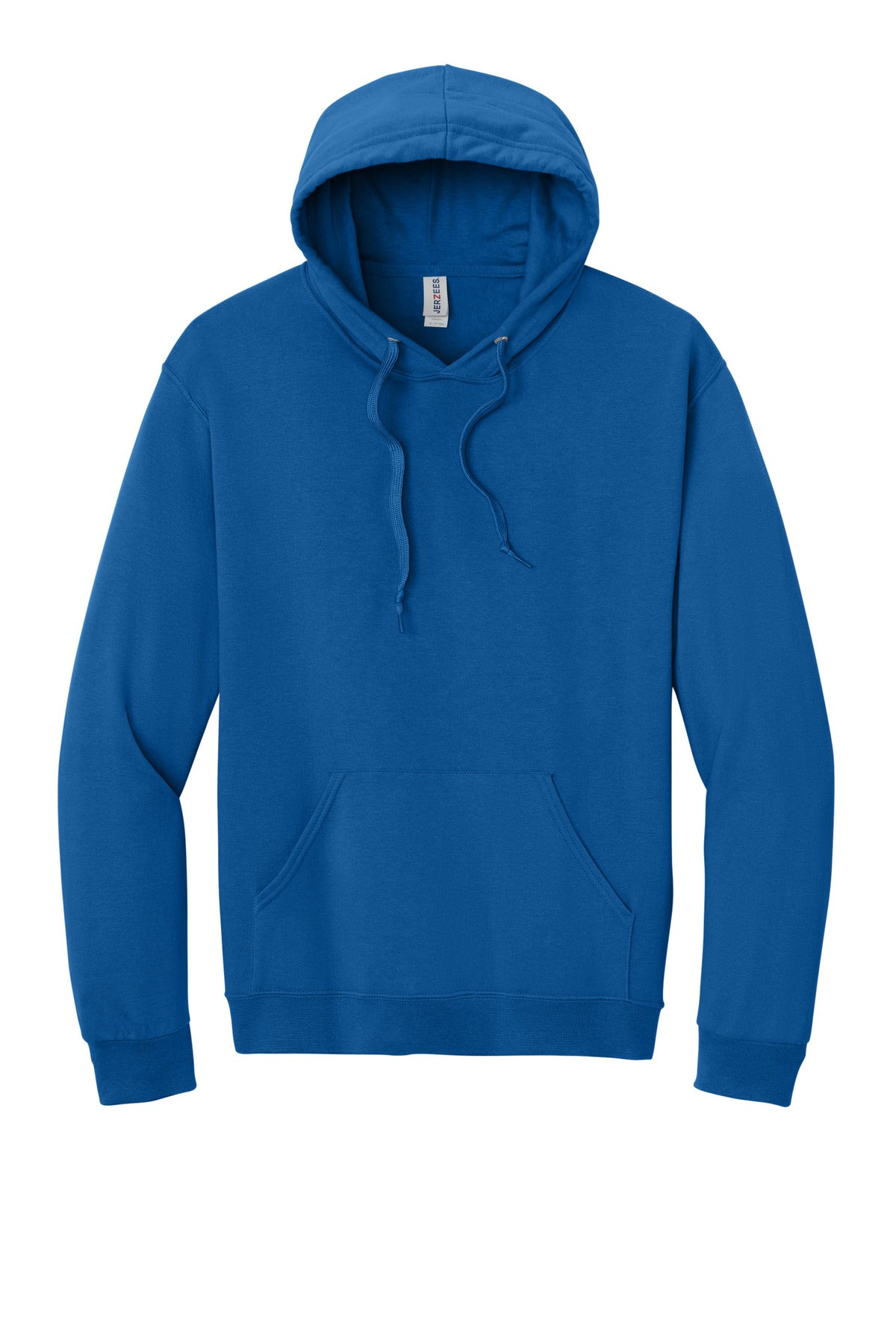 Jerzees Ultimate Unisex CVC Ring Spun Hooded Sweatshirt - Royal