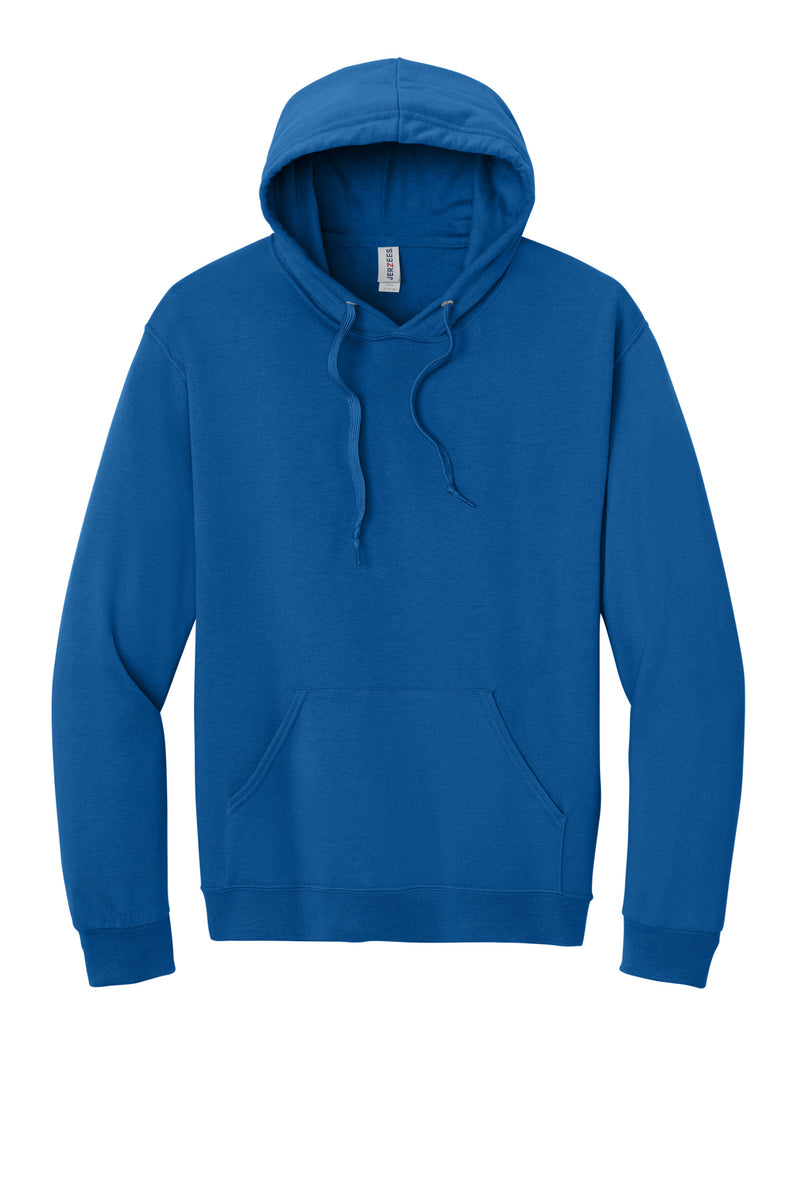 Jerzees Ultimate Unisex CVC Ring Spun Hooded Sweatshirt - Royal