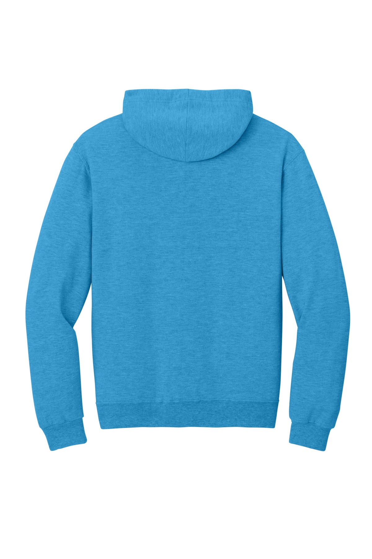 Jerzees Ultimate Unisex CVC Ring Spun Hooded Sweatshirt - Soul Blue Heather