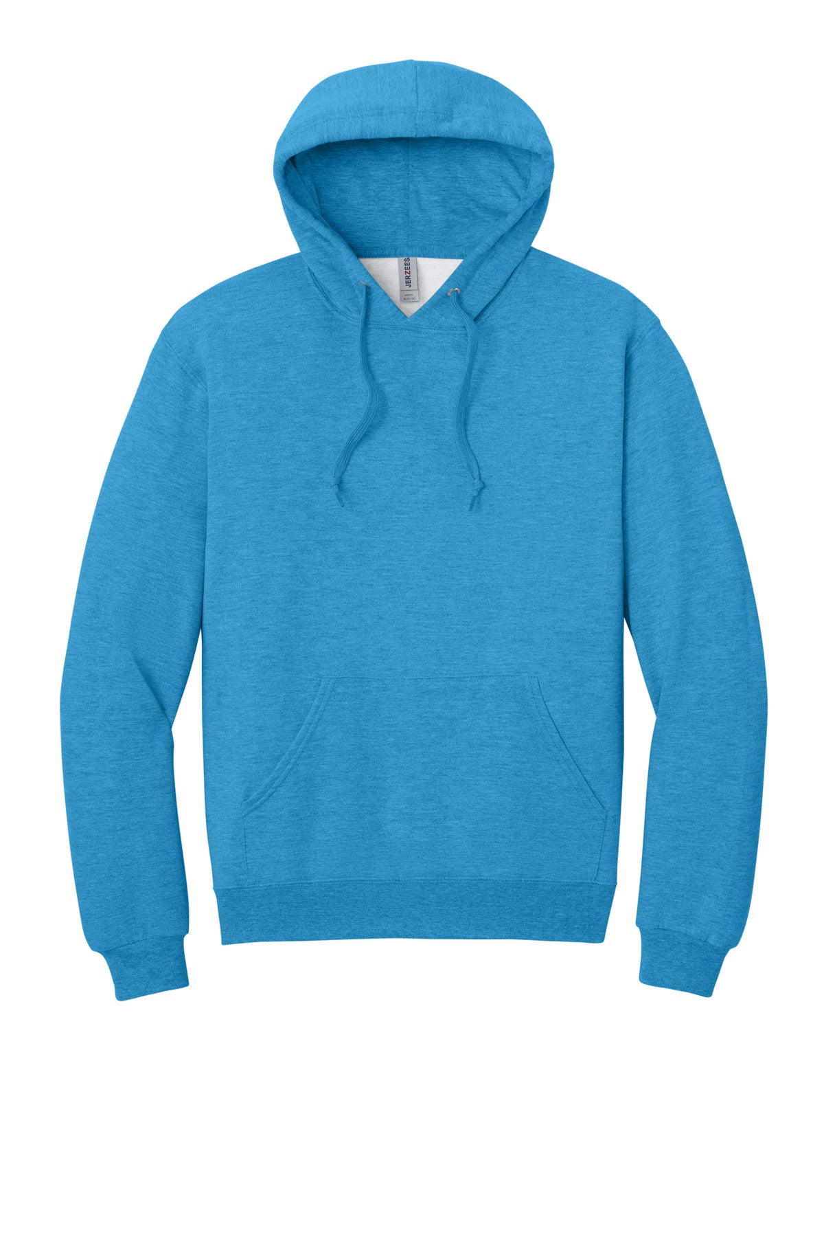 Jerzees Ultimate Unisex CVC Ring Spun Hooded Sweatshirt - Soul Blue Heather